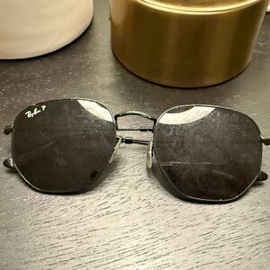 RayBan Hexagon Shaped Sunglasses